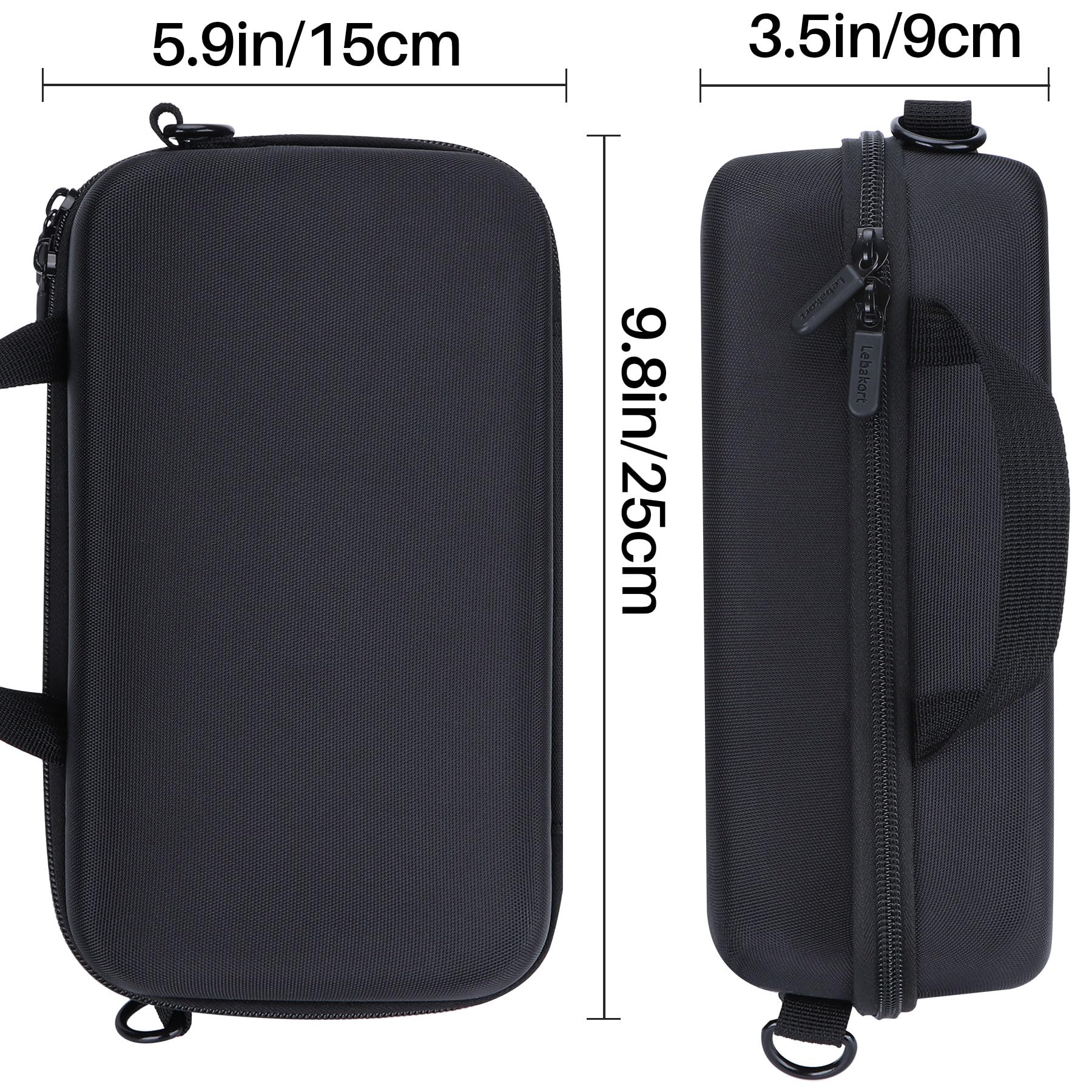 Lebakort Dur Étui Housse Cas Compatible avec Canon EOS 2000D / 800D / R100 / R50 / R5 / R6 Mark II / R7 / R8 / 90D / 5D Mark IV Appareil Photo