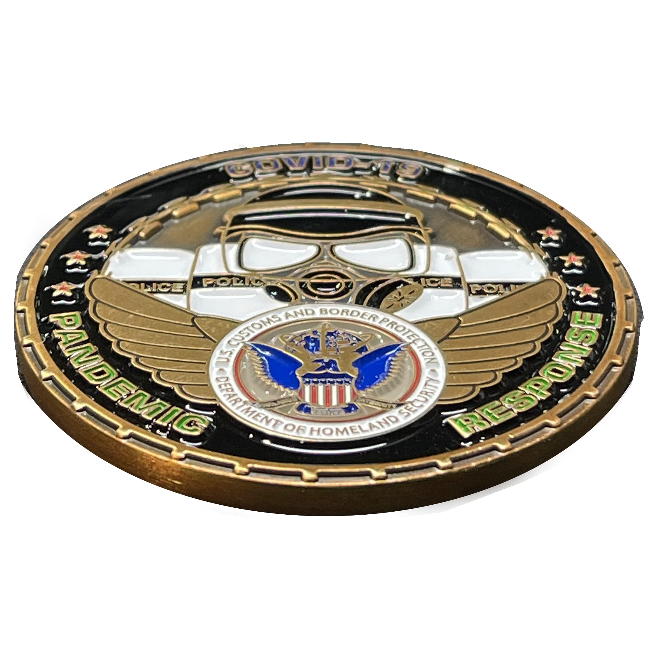 Amazon.com: BL12-013 Border Patrol Field Operations AMO Air and Marine  Response Team New CBP Seal Police Challenge Coin : Collectibles & Fine Art