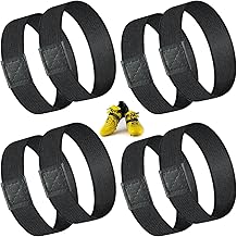 Pack of 8 Shoelaces Fixing Strap, Shoelaces Fixing Tape Football Children's Holder Football Shoe Laces Holder Anti Loose for Football Boots High Heel