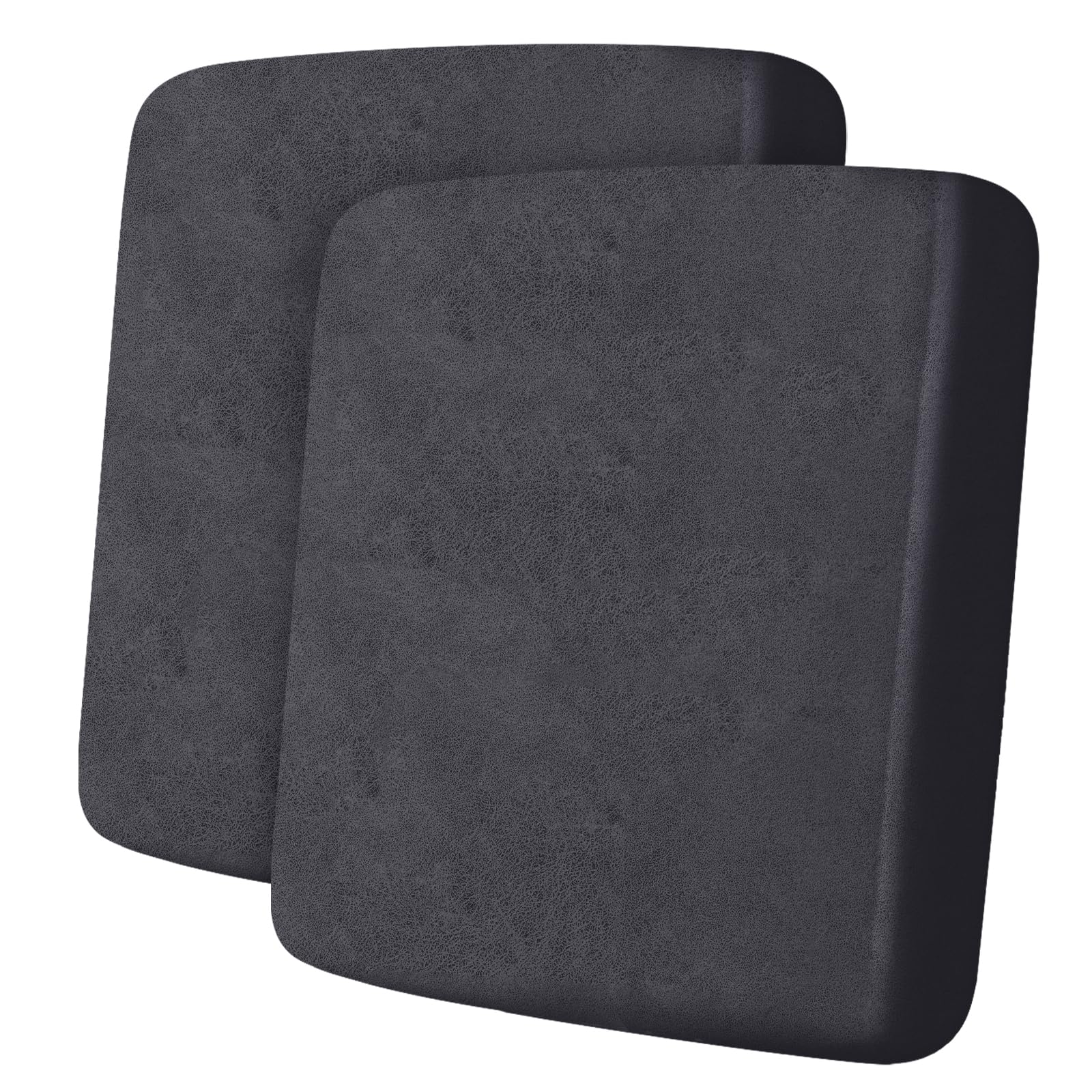 ANARACHON Leather Look Couch Cushion Covers Sofa Seat Slipcovers Sets Couches Furniture Protector for Sectional Armchair Loveseat Pets Kids Stretch