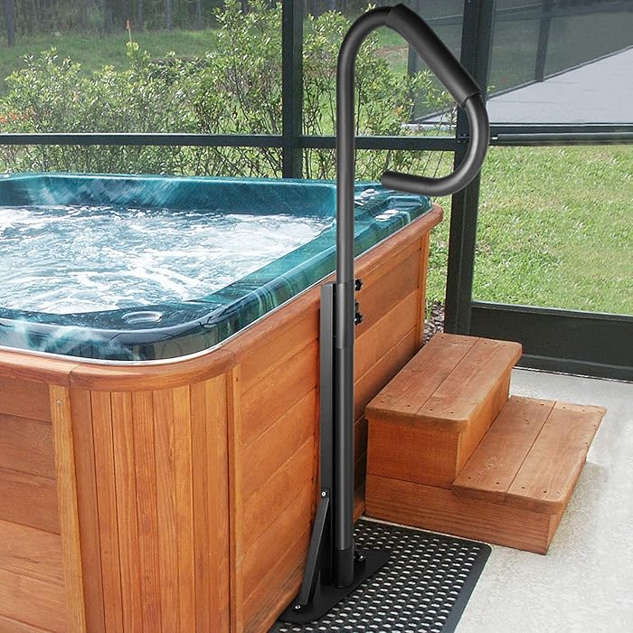 Buy VEVOR Hot Tub Handrail 600LBS Capacity Spa Side Handrail 56" Slide