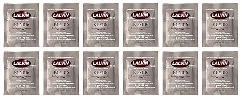 Lalvin ICV K1-V1116 - Levadura de vino seca activa, paquete de 12, levadura fresca North Mountain Supply