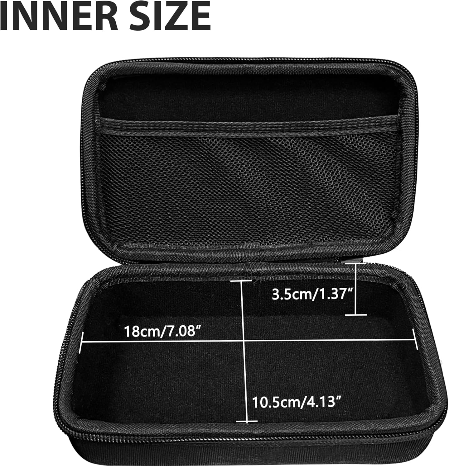 Audio Interface Case, Compatible with Focusrite Scarlett 2i2 3rd Gen Third Generation Audio Interface Cover, Velvet Interior (Black) - Image 4