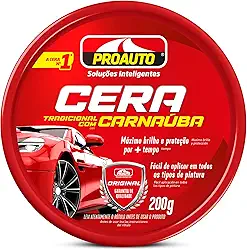 Proauto Cera em Pasta com Carnaúba 200 g