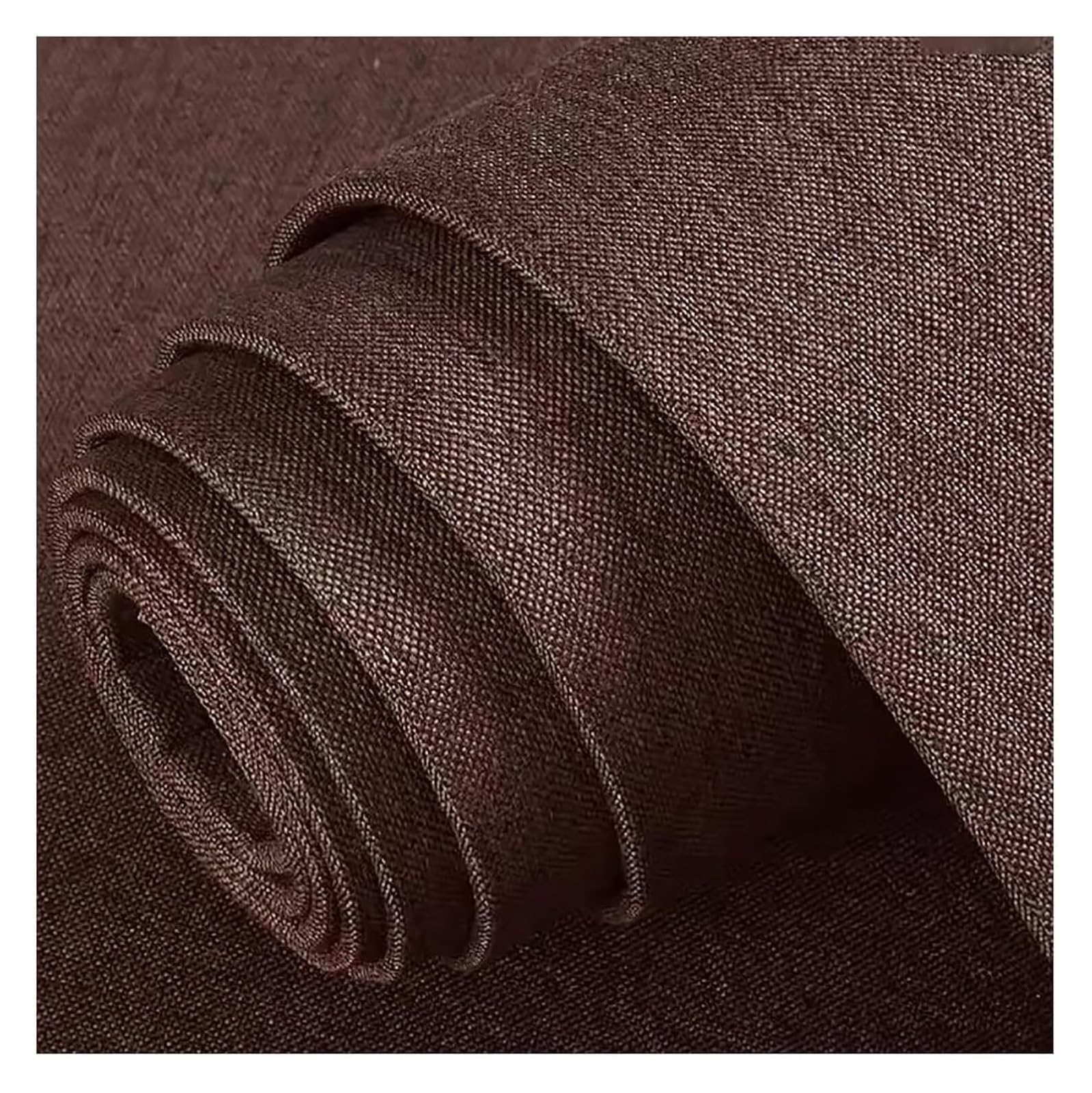 Papier peint en tissu de panneaux acoustiques autocollant brun