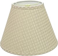 Vista 8 de Aspen Creative 32093A Pantalla de Lámpara de Construcción Spider con Forma de Imperio Transicional en Borgoña, 6" Superior x 12" Inferior x 9