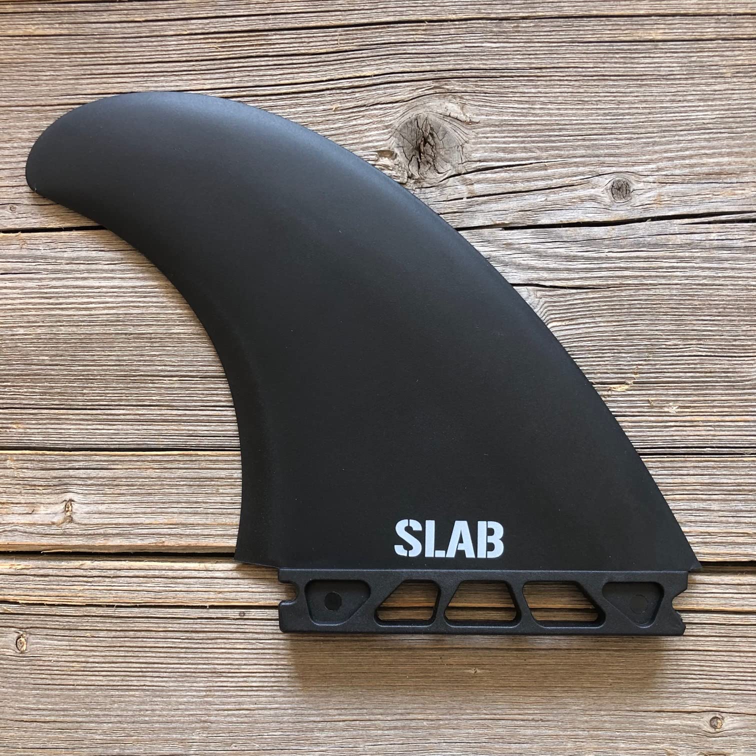 Slab-Twin Fin MR 2+1 Glassflex Black (Futures)