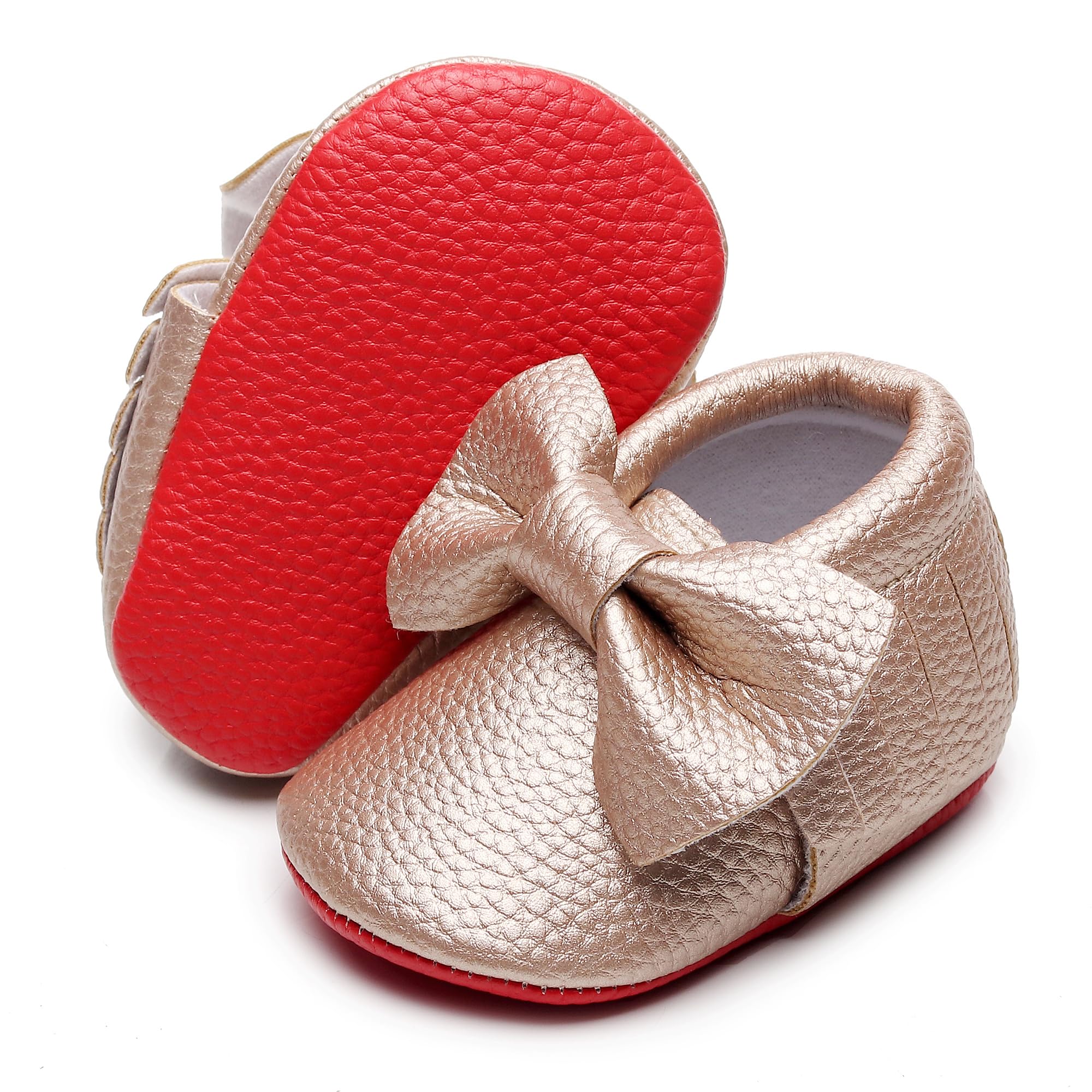 Bebila Buty dziecięce z miękką podeszwą – buty dziecięce z frędzlami dla dziewcząt i chłopców, buty letnie dla małych dzieci