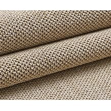 Curl Rug Plain Soft Sisal Jute Base 100% Polypropylene Dustproof Room Hallway Rug EhBukleKlmLom, Beige, 160 x 230