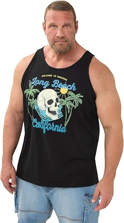 BadRhino Big & Tall Skull Undershirt Light Green