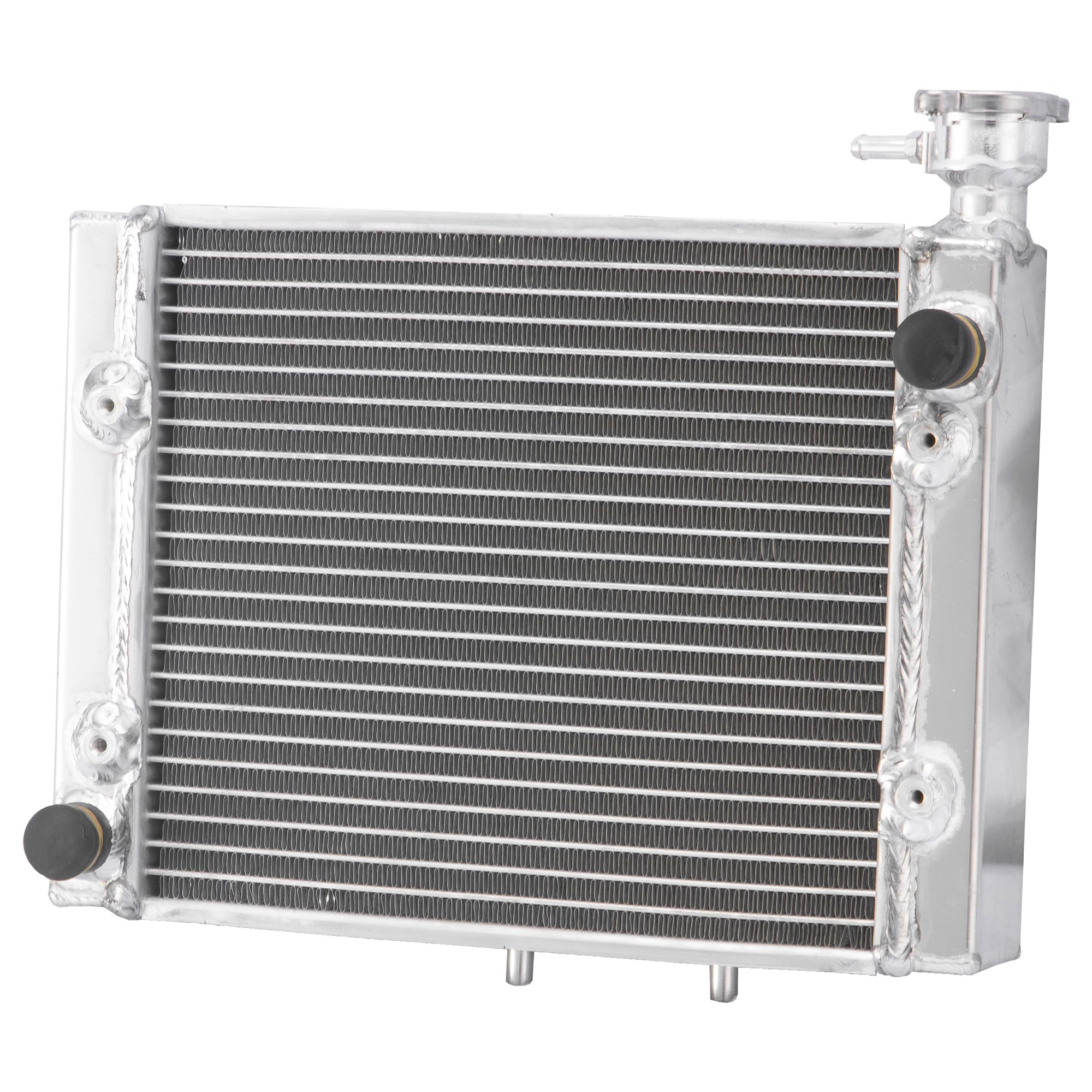 Cubauto 3-Row Aluminum Radiator Replacement For 2006-2014 Can-Am Outlander 500 650 800 4x4 Radiators