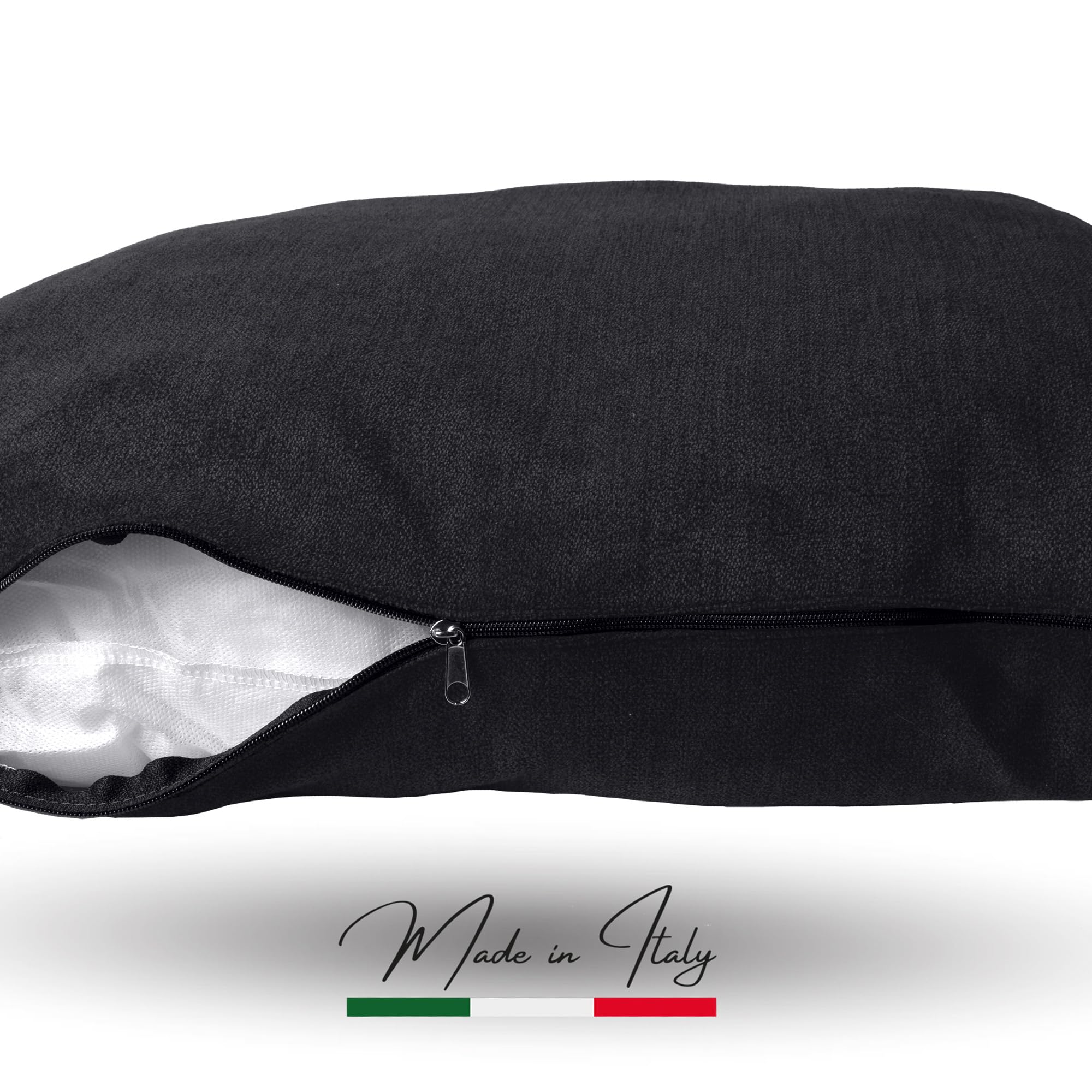 Ligo Buddy Elegance- Lettino Cuccia per cani realizzata in Italia. Cuscino materasso per Cane cuccetta completamente sfoderabile e lavabile in lavatrice. (XS/S: 50 X 60 cm, SOFT CARBONE)