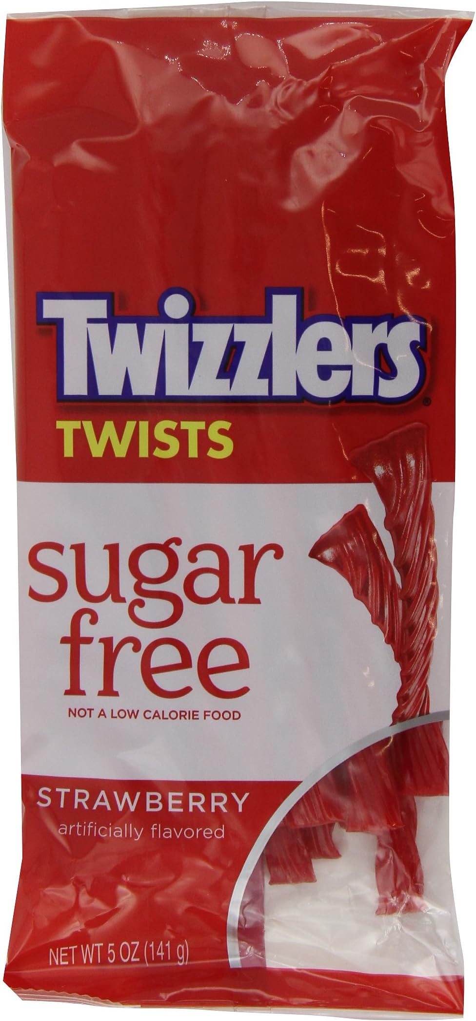 Twizzler Strawberry Sugar Free 141 g (Pack of 2)