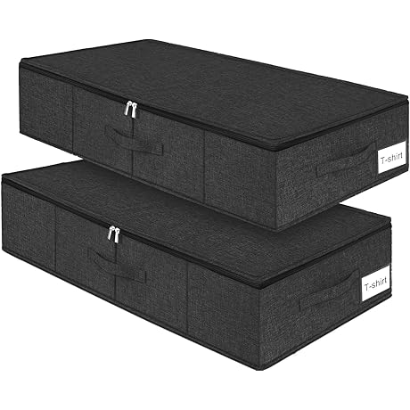 punemi Felt Under Bed Storage Bins