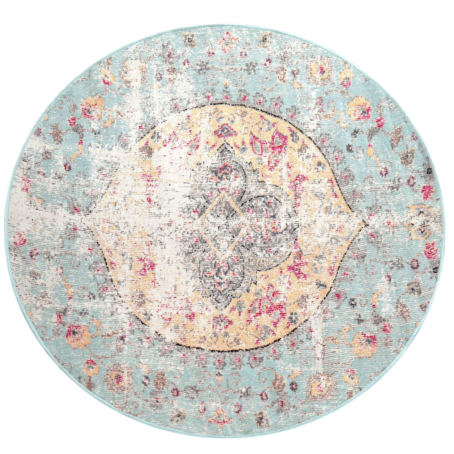 Paco Home In-& Outdoor Vloerkleed Balkon Terras Keukenvloerkleed Modern Boho Ethno Patroon, Maat:160x220 cm, Kleur:Beige 6