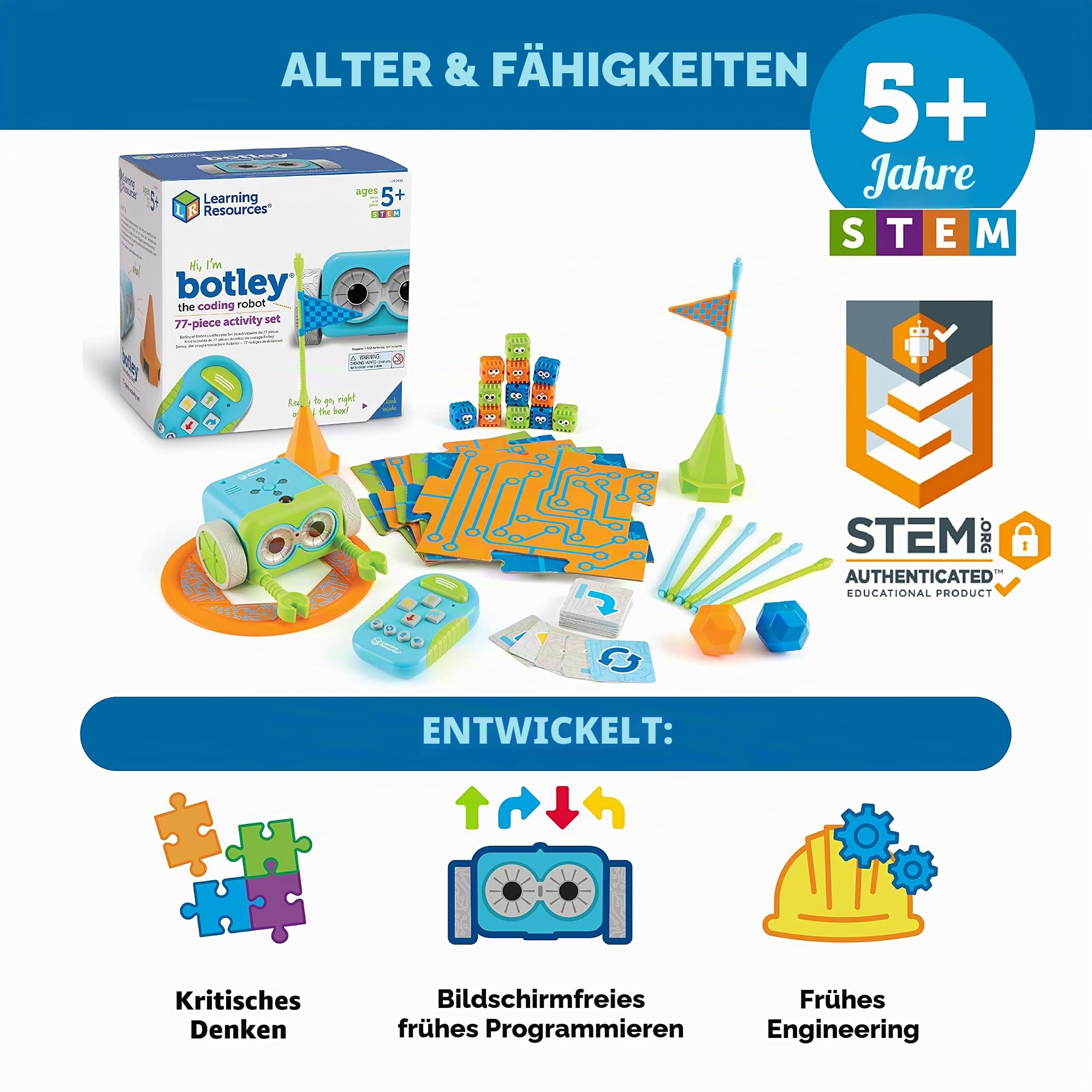 Learning Resources Botley, der programmierbare Roboter – Aktivitätsset