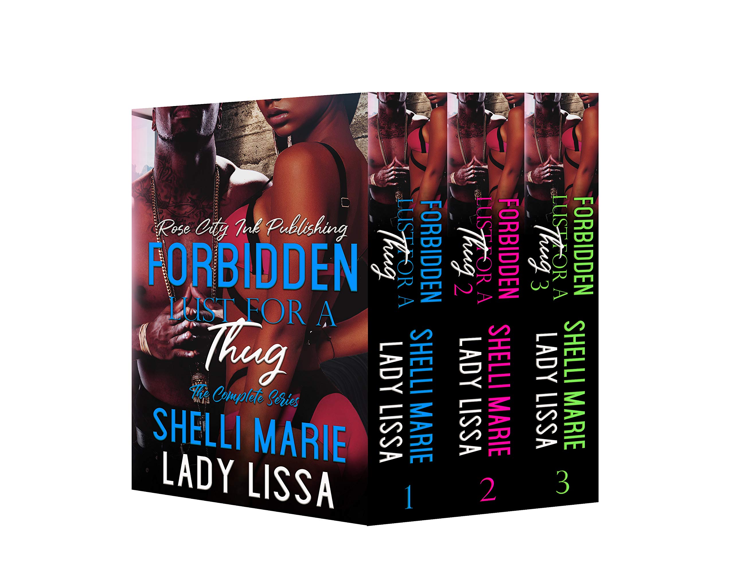 Forbidden Lust for a Thug Box Set: Books 1-3 book cover