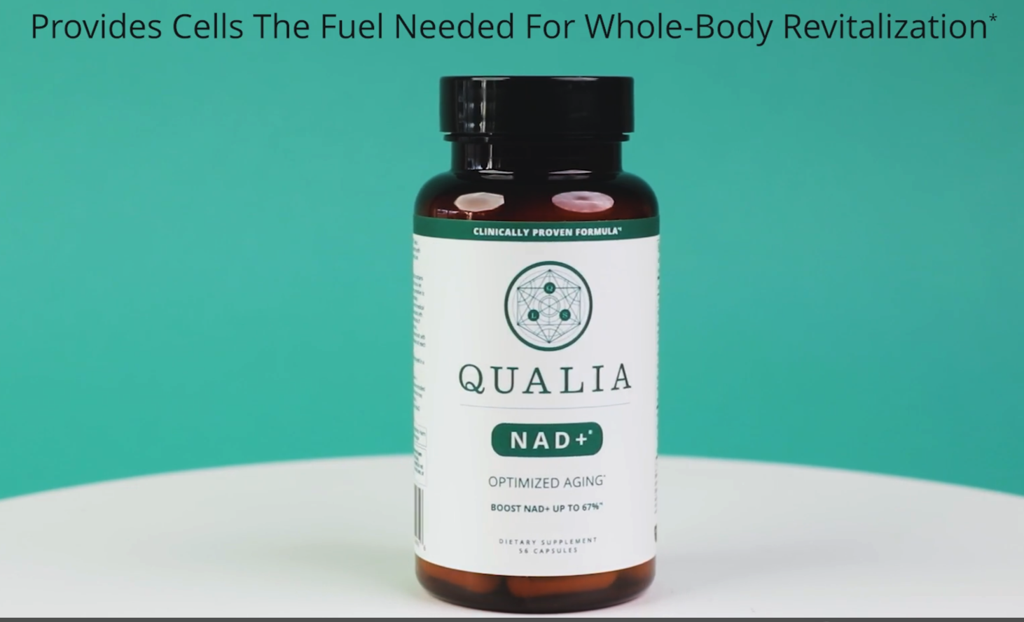 Amazon.com: Qualia NAD Supplement — Clinically Proven to Boost 