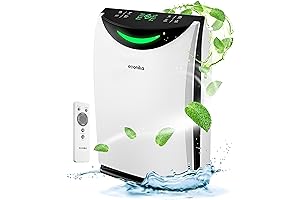 4-in-1 Air Purifier and Humidifier for Large Rooms Up to 1035 Sq Ft
