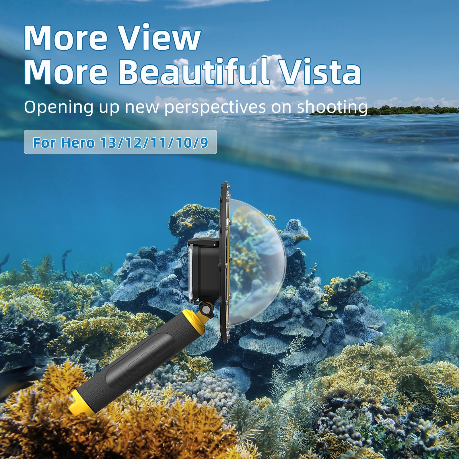 Amazon.com : AFAITH Gopro Dome Port for GoPro Hero 9/10/11/12/13