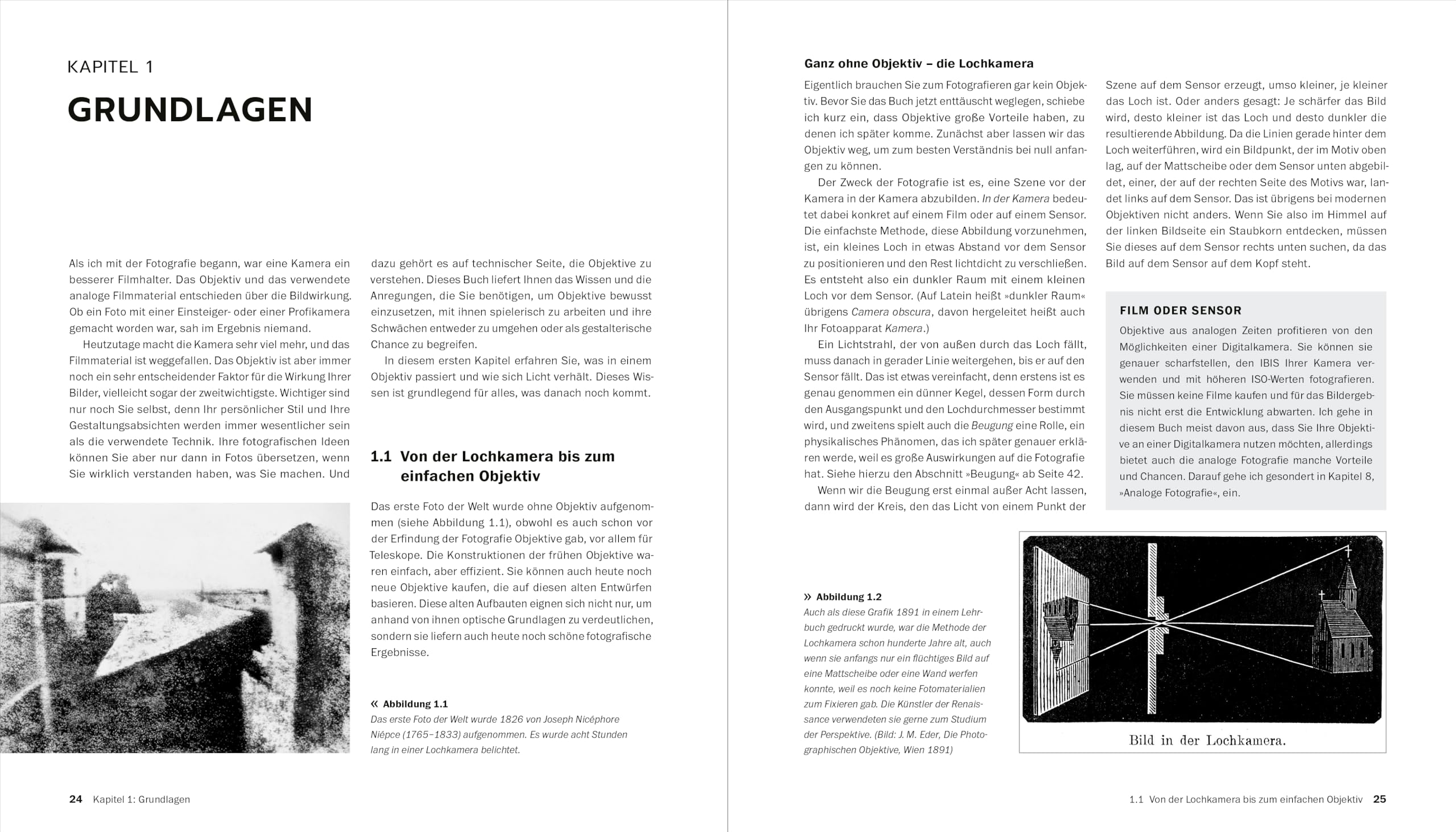 Das große Buch der Objektive: Technik, Geschichte und Anwendung. Herstellerunabhängiges Wissen zu Objektivtypen, Bildfehlern und Einsatzzwecken