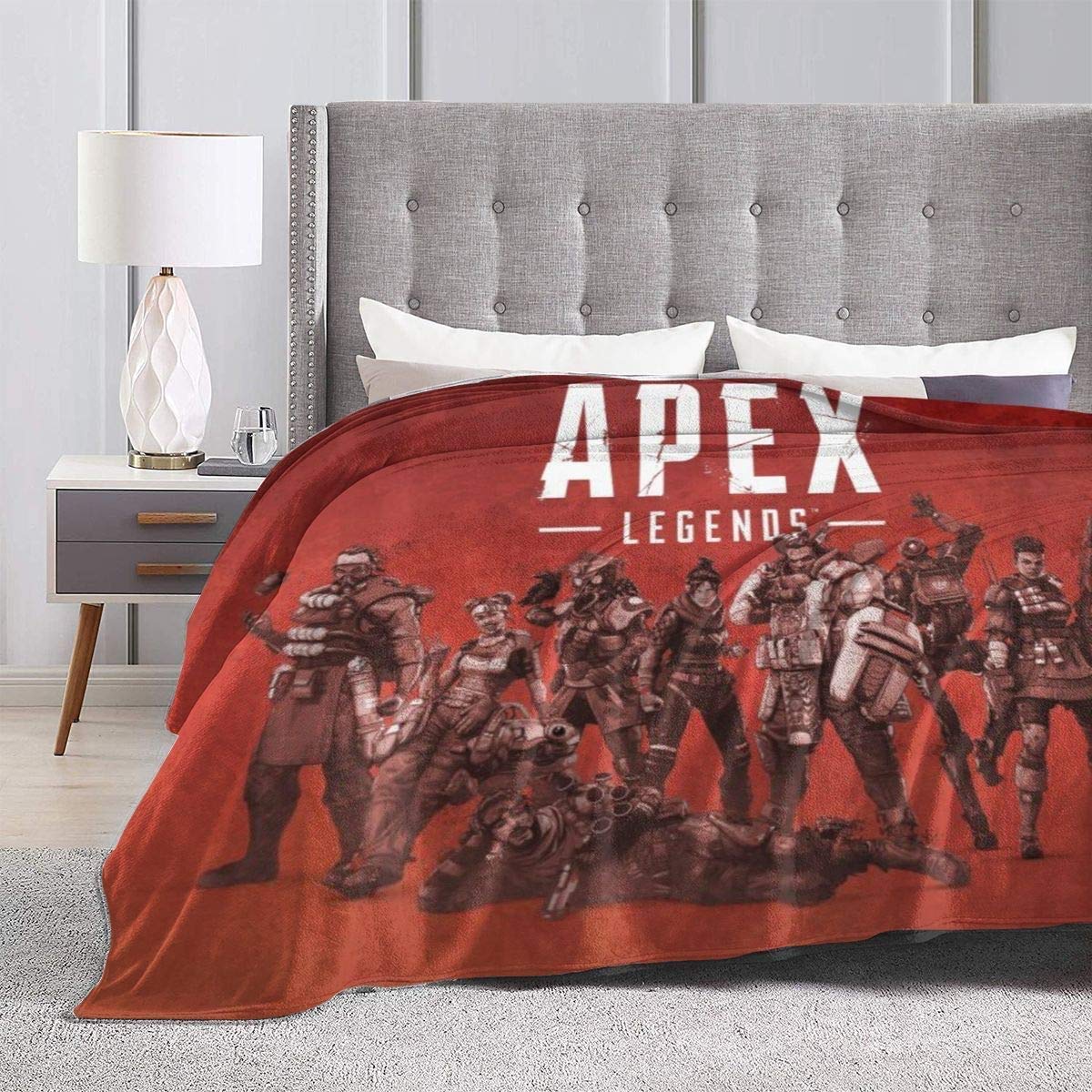 リトアニア製ウール100% 毛布　ブランケットシングル APEX Amazon｜エーペックスレジェンズ Apex Legends 毛布 ブランケット 人気