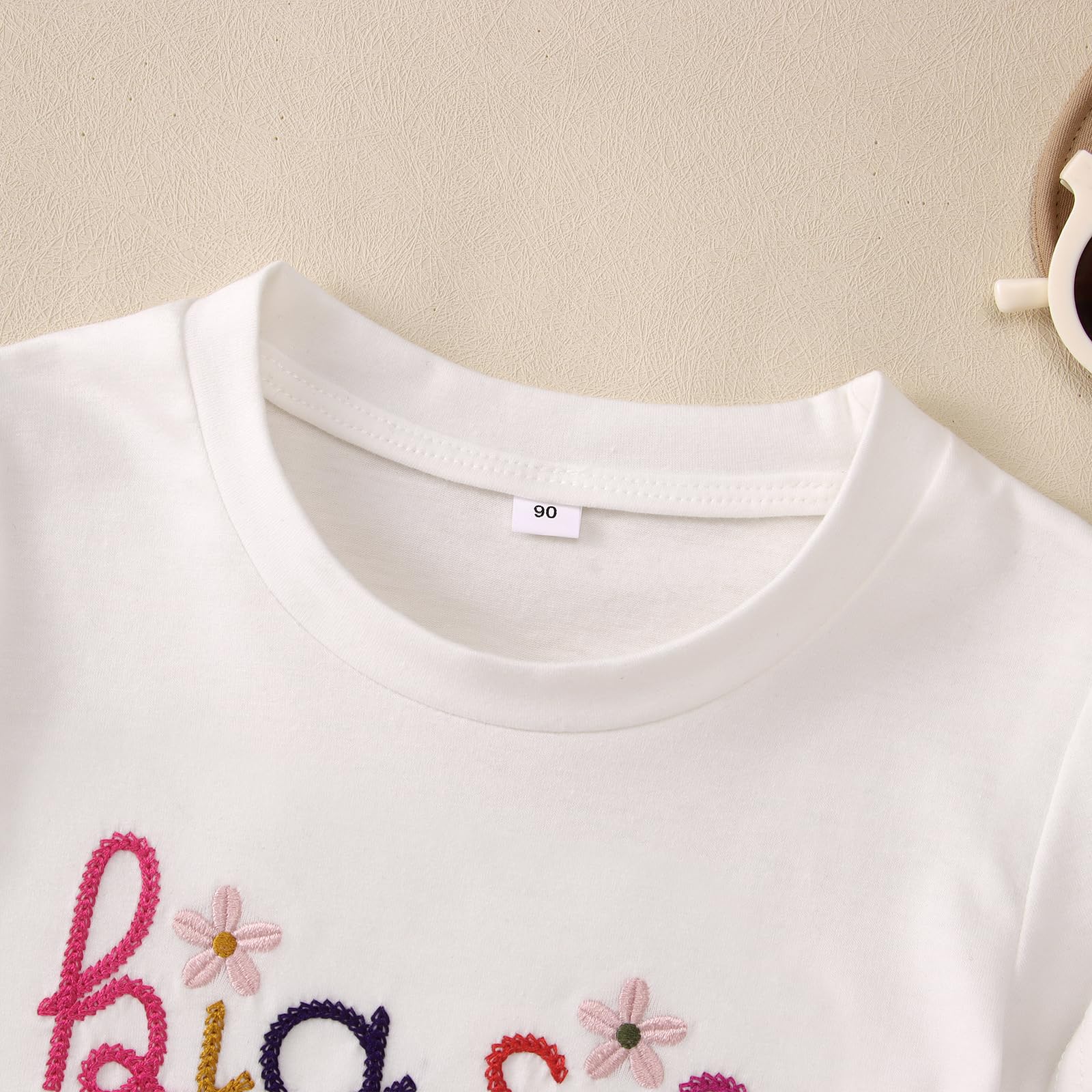 Big Sister Shirt Baby Anuncio para Niñas Camiseta con Bordado Big Sis Niño Promocionado A Gran Hermana Camiseta Linda Bordada Algodón Top Verano Camisas de Manga Corta