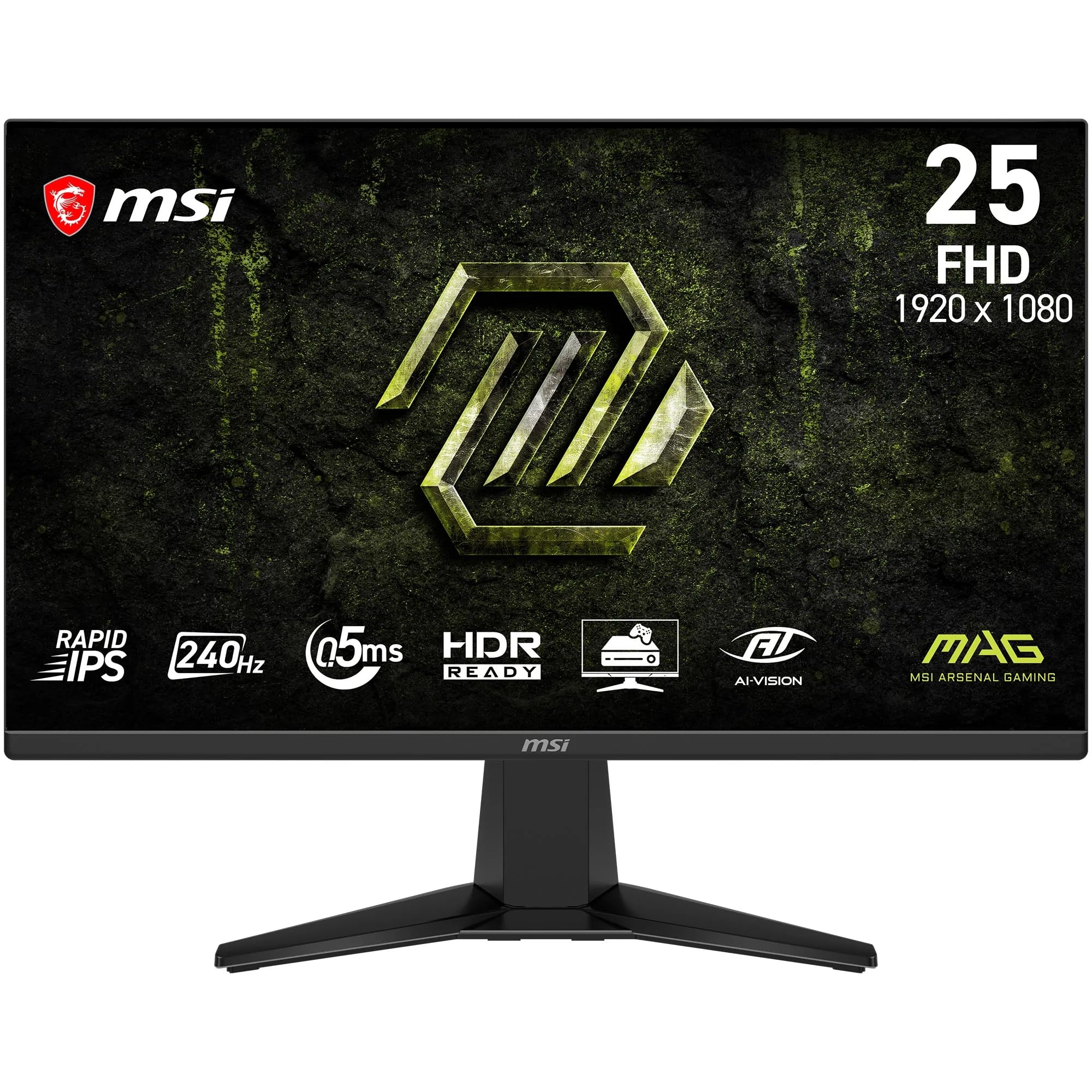 加藤　MSI 24.5インチ 240Hz ゲーミングモニター　Type C Amazon.co.jp: MSI ゲーミングモニター MAG 255F X24 24.5インチ/フル