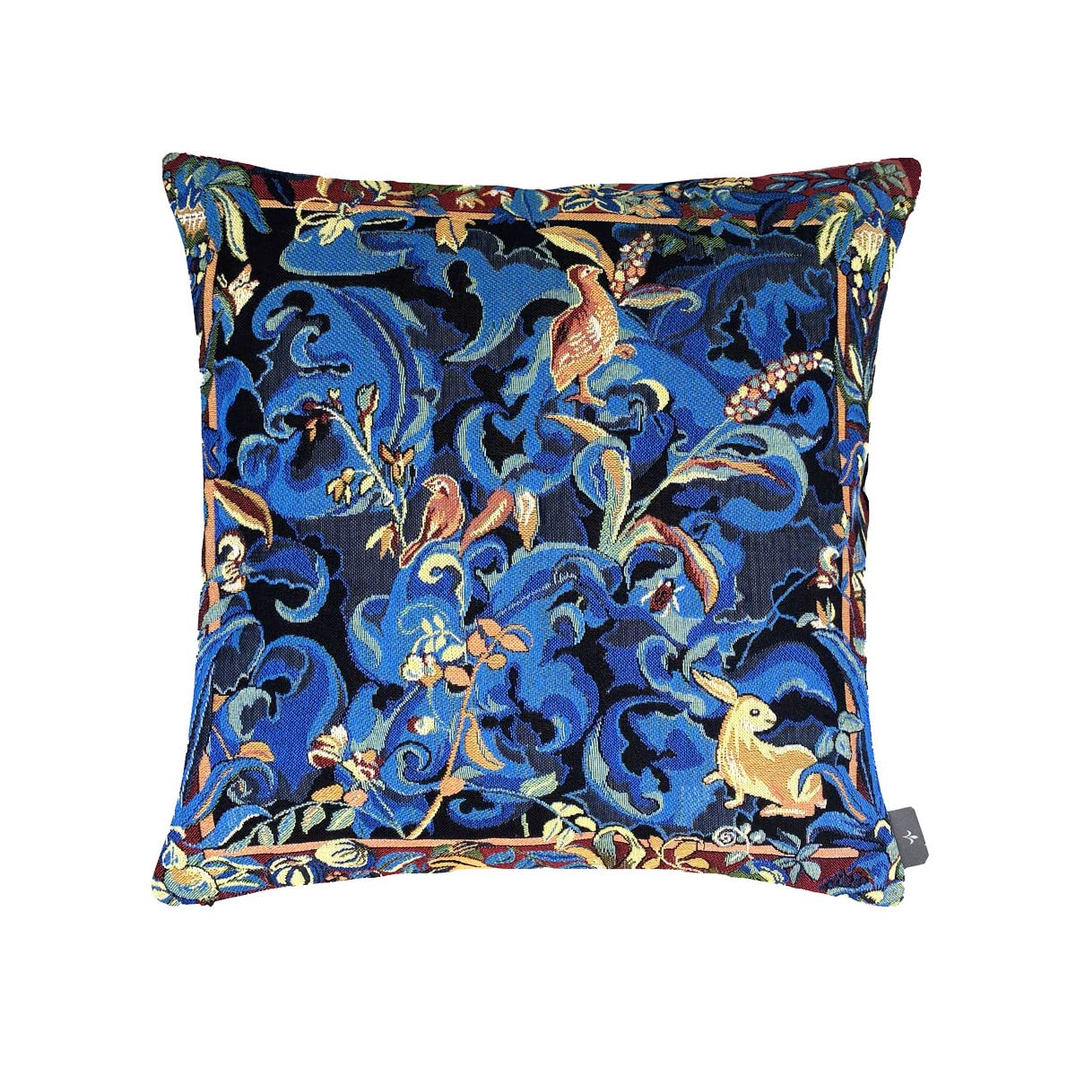 Coussin Tapisserie Art De Lys – L’Oranger – 20x20 Cm – Fabriqué En France