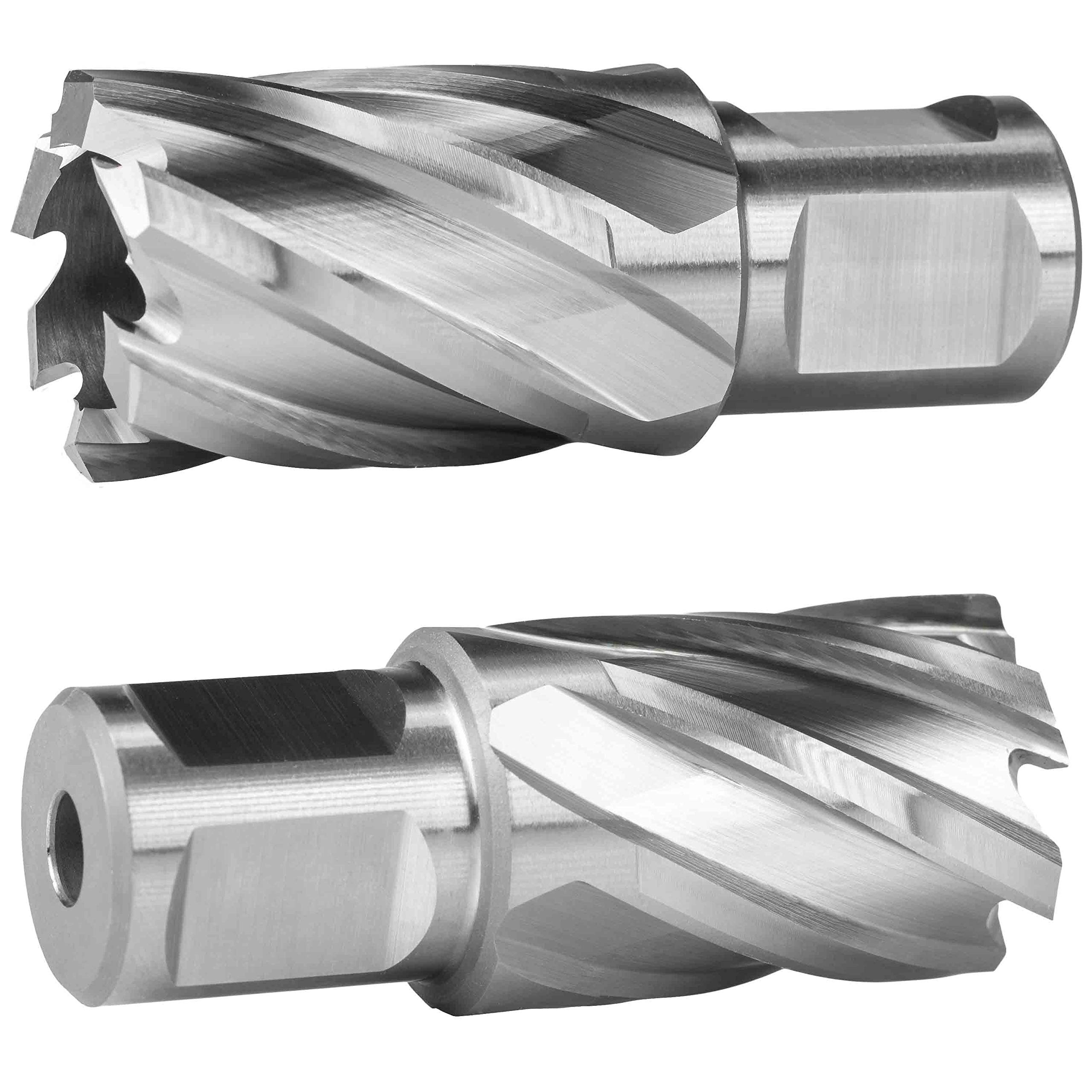 MELVER Punta per trapano HSS Weldon, 19 mm, profondità di taglio 30 mm (26)