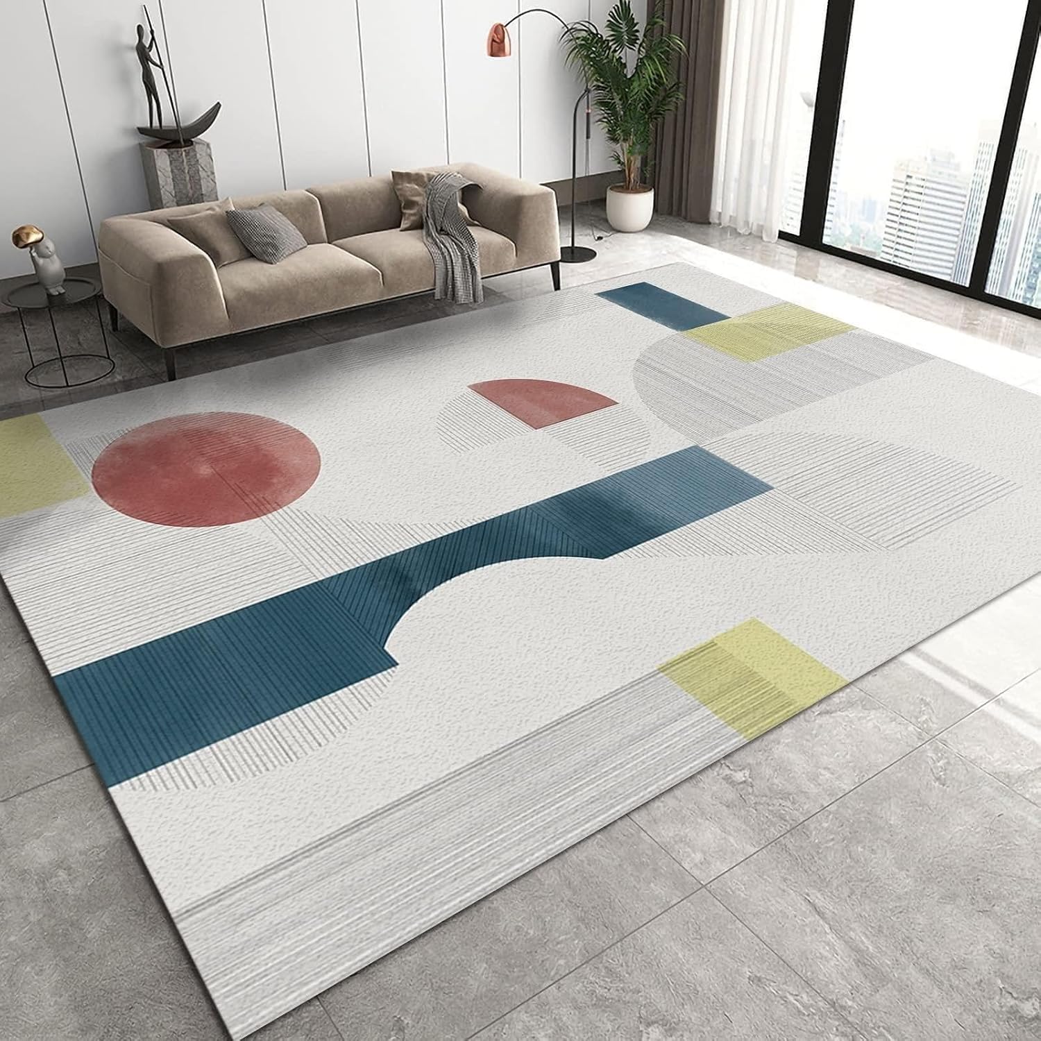 Tapis d'intérieur antidérapant pour la sécurité des enfants