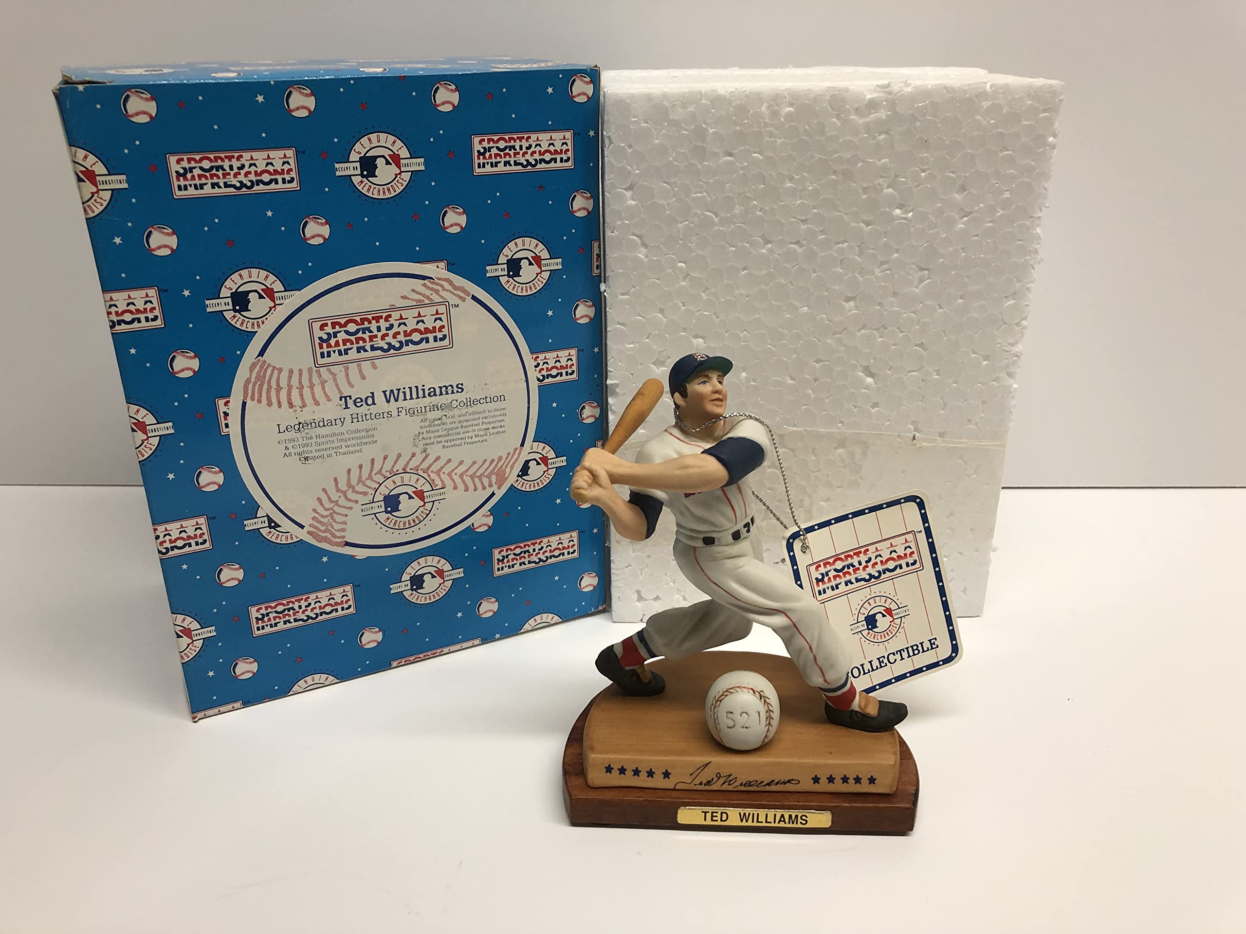 Ted Williams Sports Impressions Legendary Hitters Figurine at