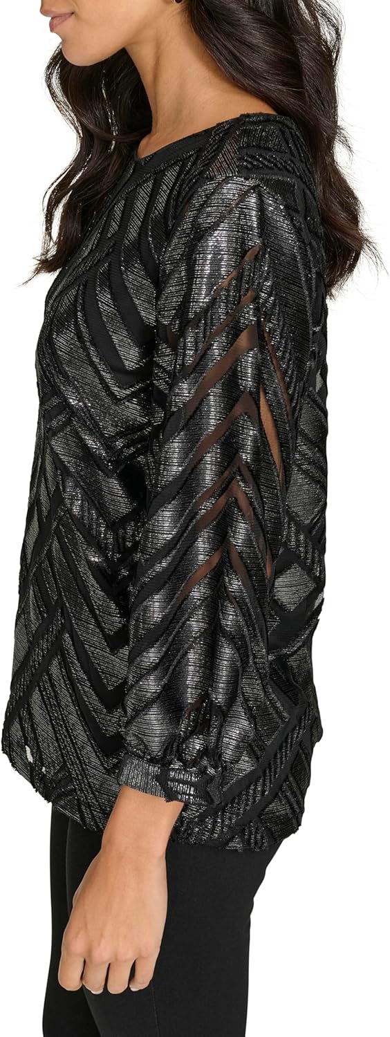 Calvin Klein Womens Long Sleeve Top - Image 3