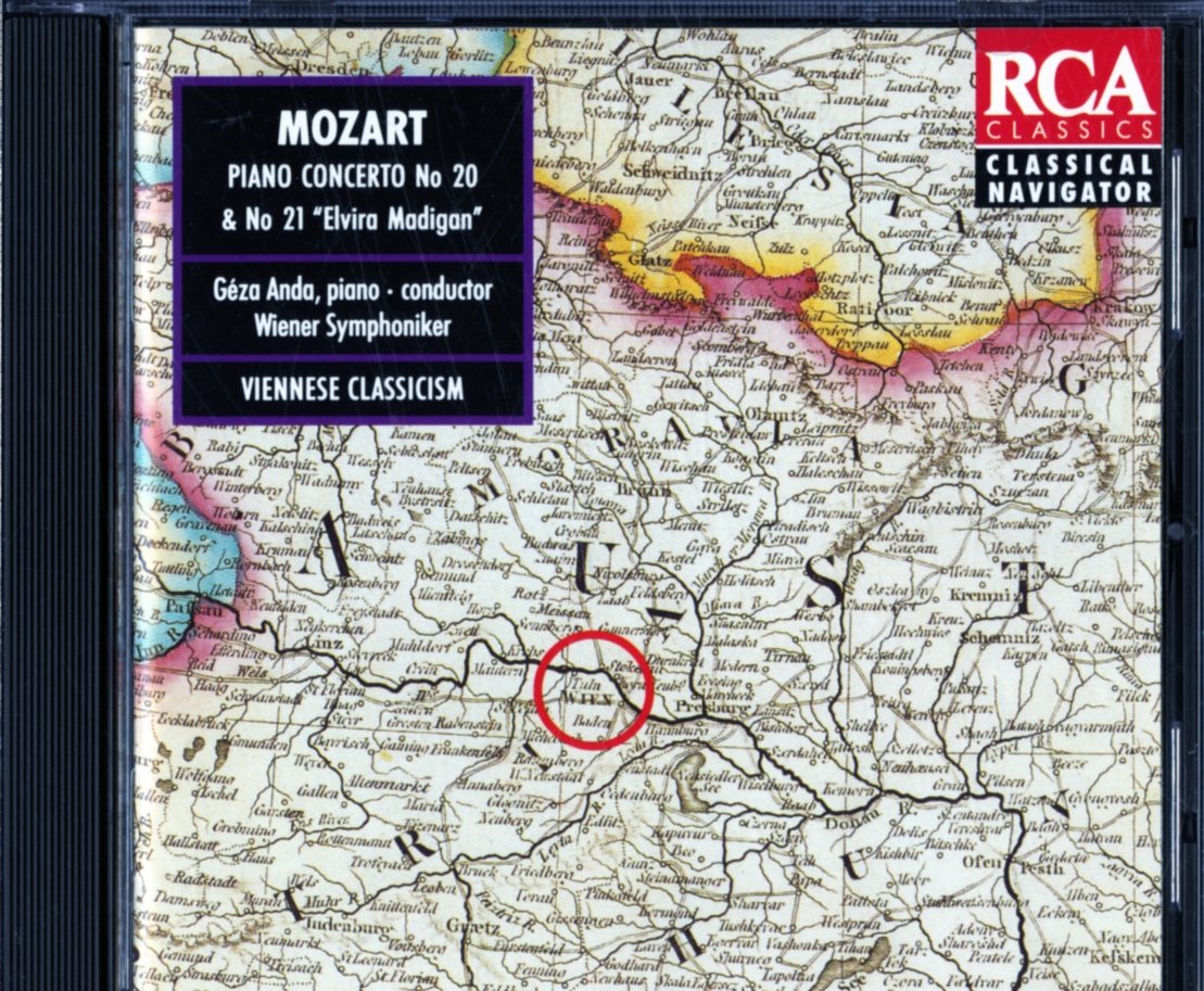 Mozart: Piano Concertos 20 & 21 "Elvira Madigan" [Audio CD]