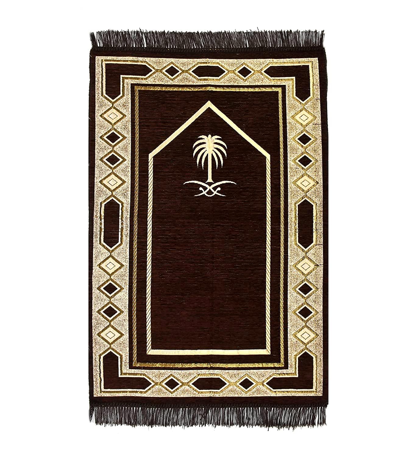 Velvet Prayer Mat - Meditation & Pooja Rug -2