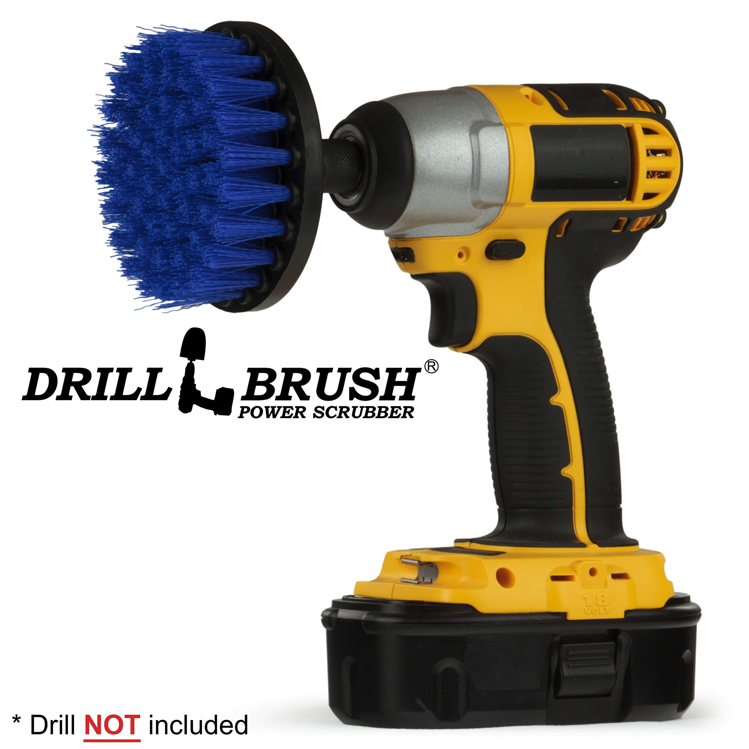 Buy Boat Accessories Marine Drill Brush 4 Inch Diameter Boat