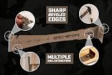 Spec Ops Tools Trim Bar, Pry Bar for Carpentry & Nail Pulling, High-Carbon Spring Steel, Beveled Edges, 9.5" 1 Pack – view 4