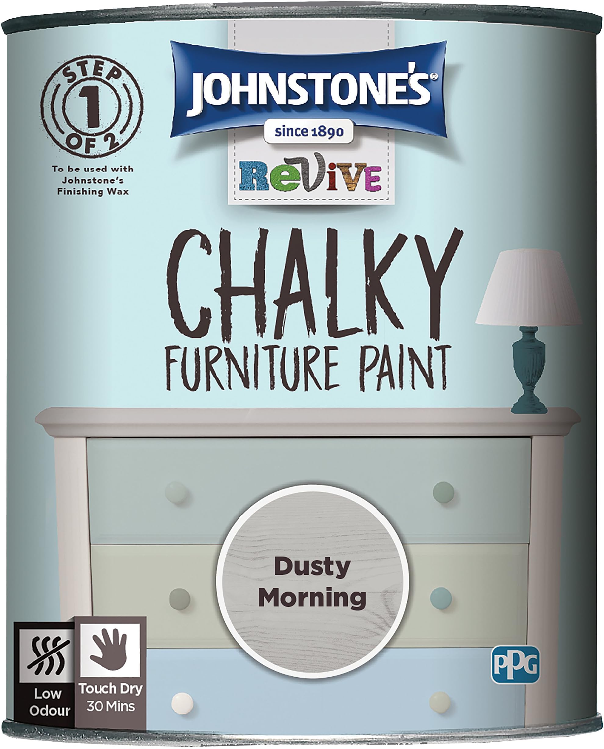 Johnstone's - Upcycling Furniture Paint - Dusty Morning - 750ml