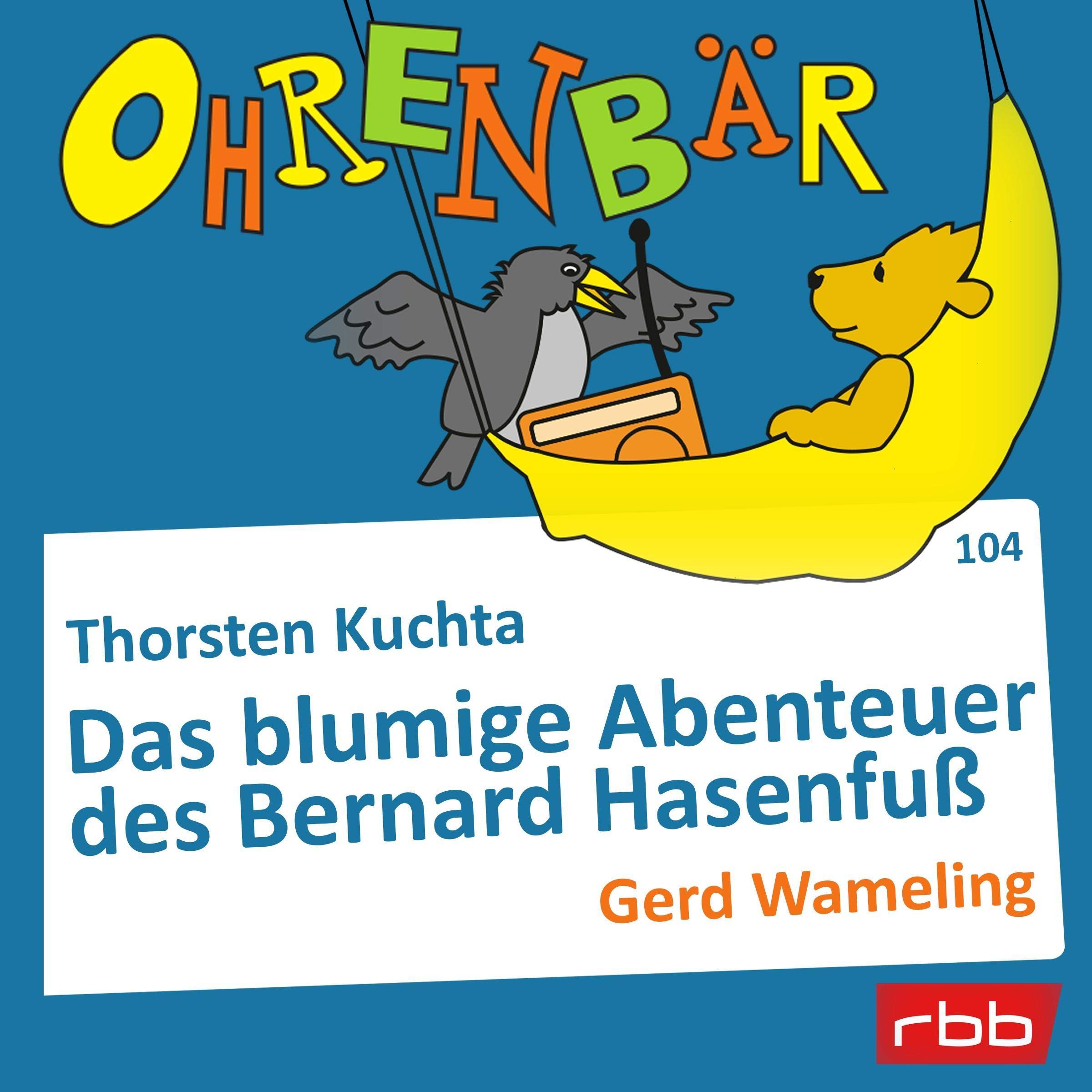 Cover art for Das blumige Abenteuer des Bernard Hasenfuß