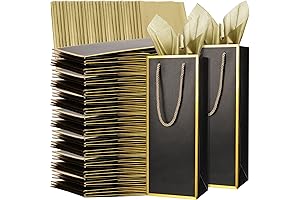 TaoBary Wine Bags Bulk for Safe and Elegant Wine Bottle Gifting