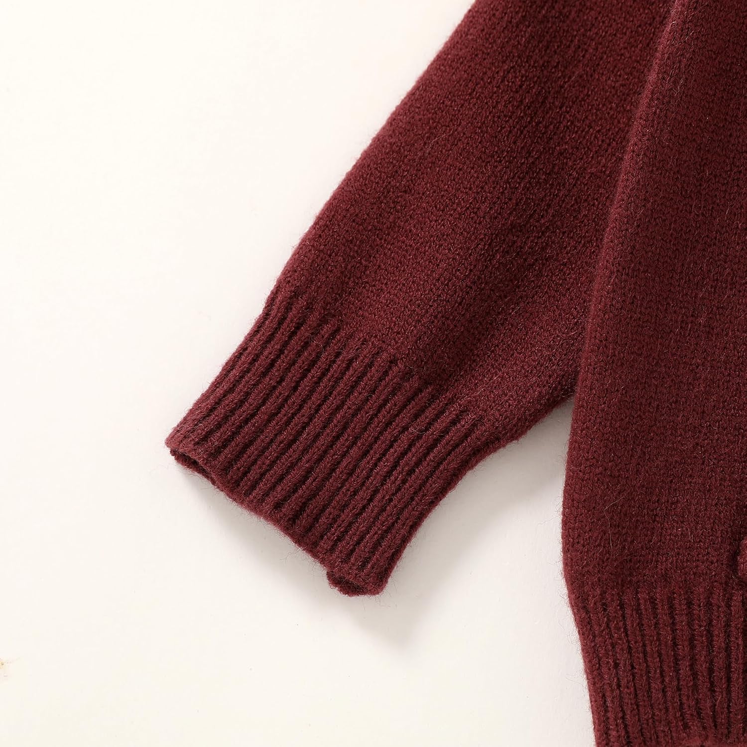 YOUNGER STAR Toddler Baby Girl Boy Knit Sweater Hooded Long Sleeve Sweatshirt Tops Fall Winter Clothes with Pocket