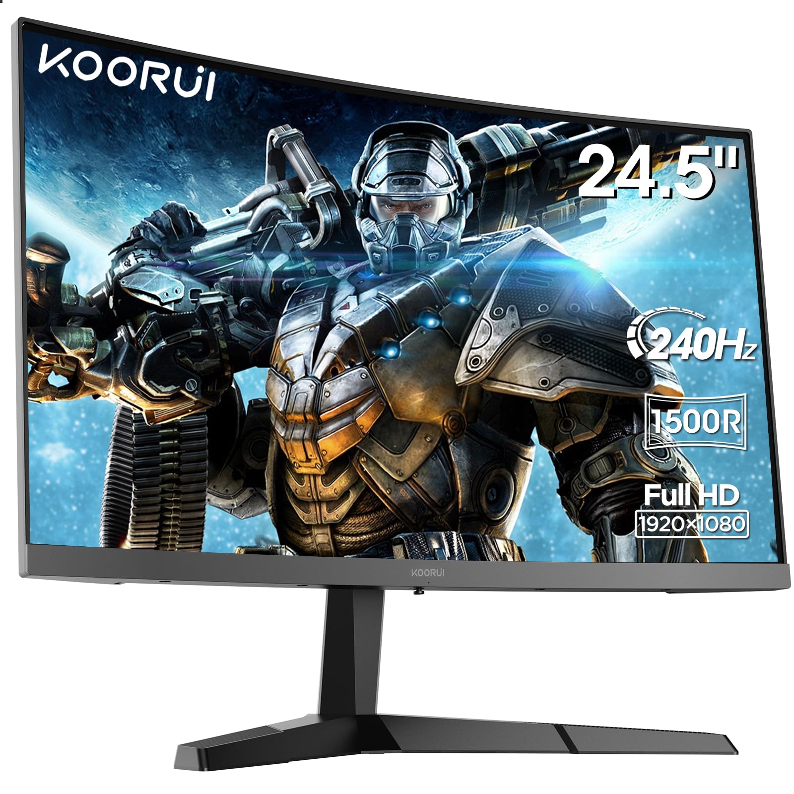 KOORUI ゲーミングモニター　240hz KOORUI 24.5