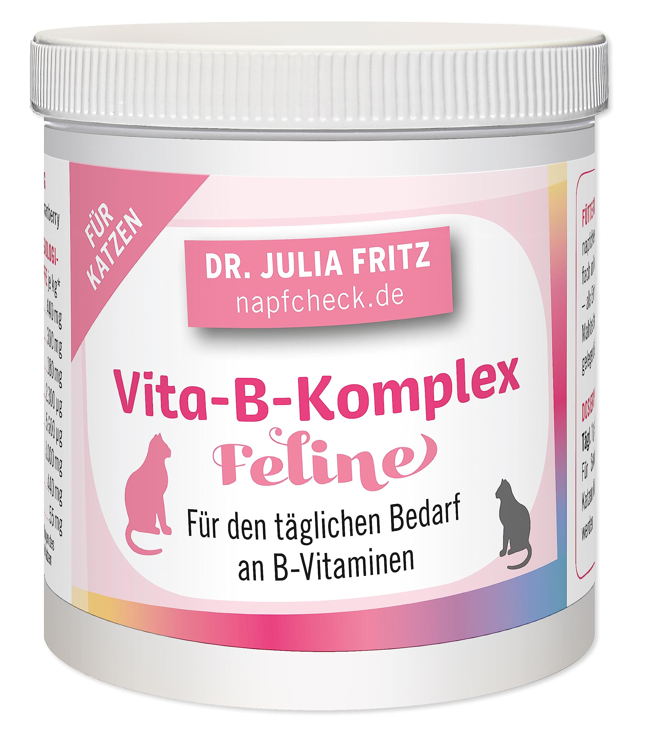 napfcheck Vitamin B für Katzen - Vita-B Komplex Feline - 100 g