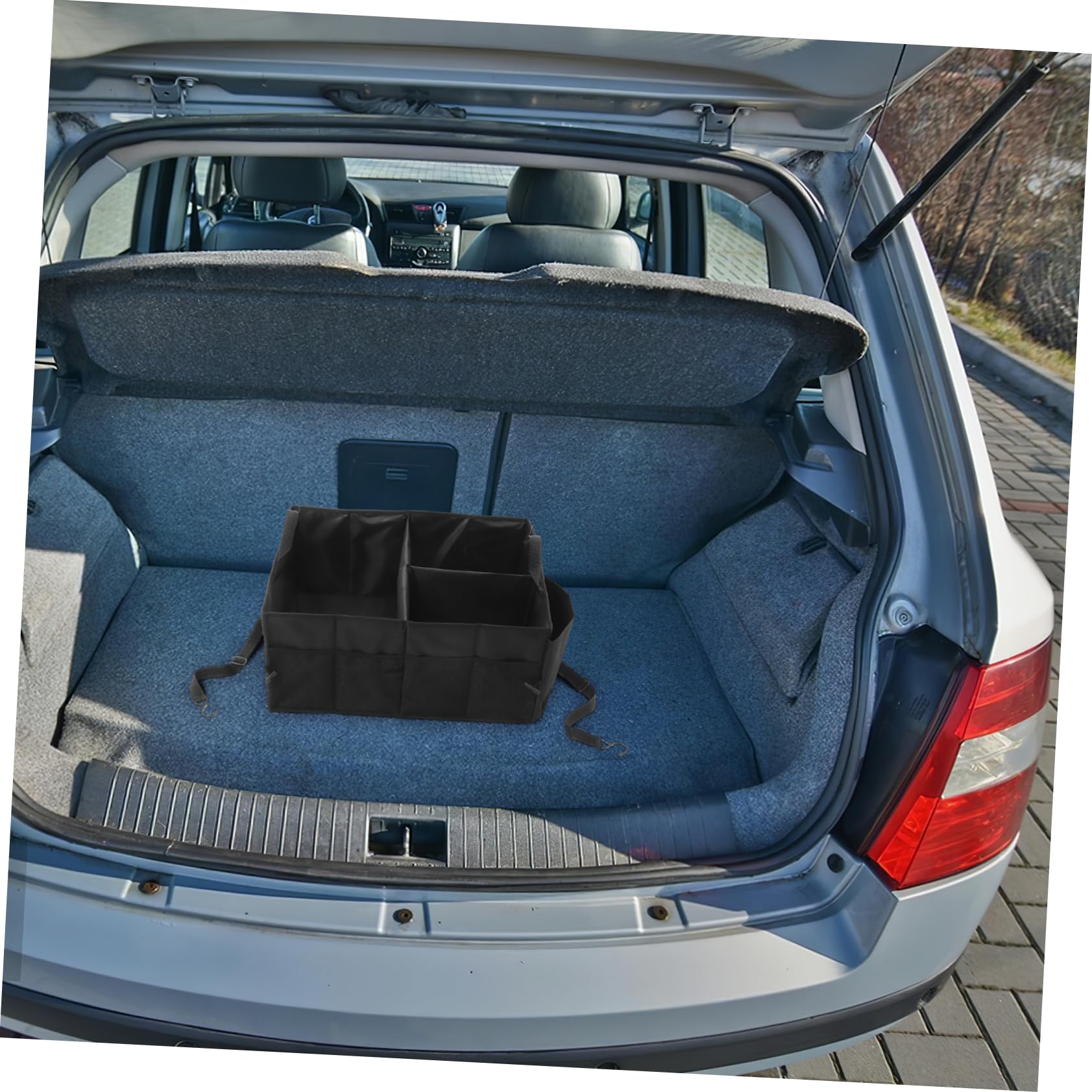 Cabilock Caja de Almacenamiento para Maletero de Coche Organizador de Almacenamiento Plegable para Coche para Camping y Viajes Organizador de Maletero para Suv