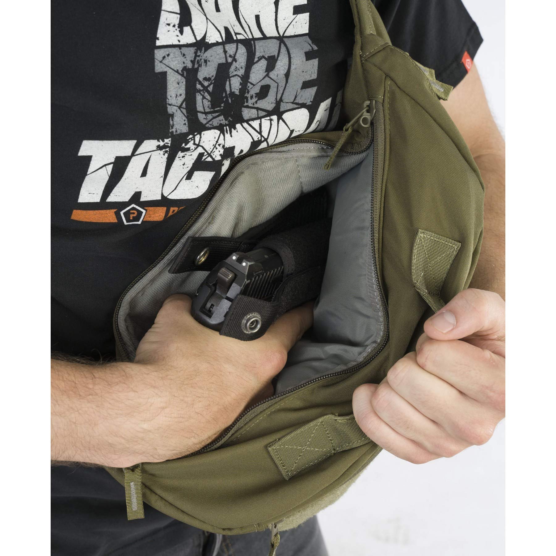 Pentagon Borsa Pettorale Tattica Telamon Bag (Nero)