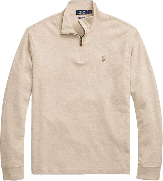 grey polo pullover