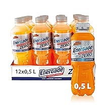 Energade, Bevanda Reintegrante 12×0,5L, Gusto Arancia, Zero Zuccheri Aggiunti, Con Sali Minerali, Perfetta Per L’Attività Fisica, Formato On-the-Go per Idratazione Quotidiana