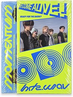 hrtz.wav 2nd Mini Album The Second Wave MOMENTUM [Evening Festival Ver.] Photobook + CD + 2Photocard + Unit Photocard + Sticker + Group Photocard (Mind) HartzWave
