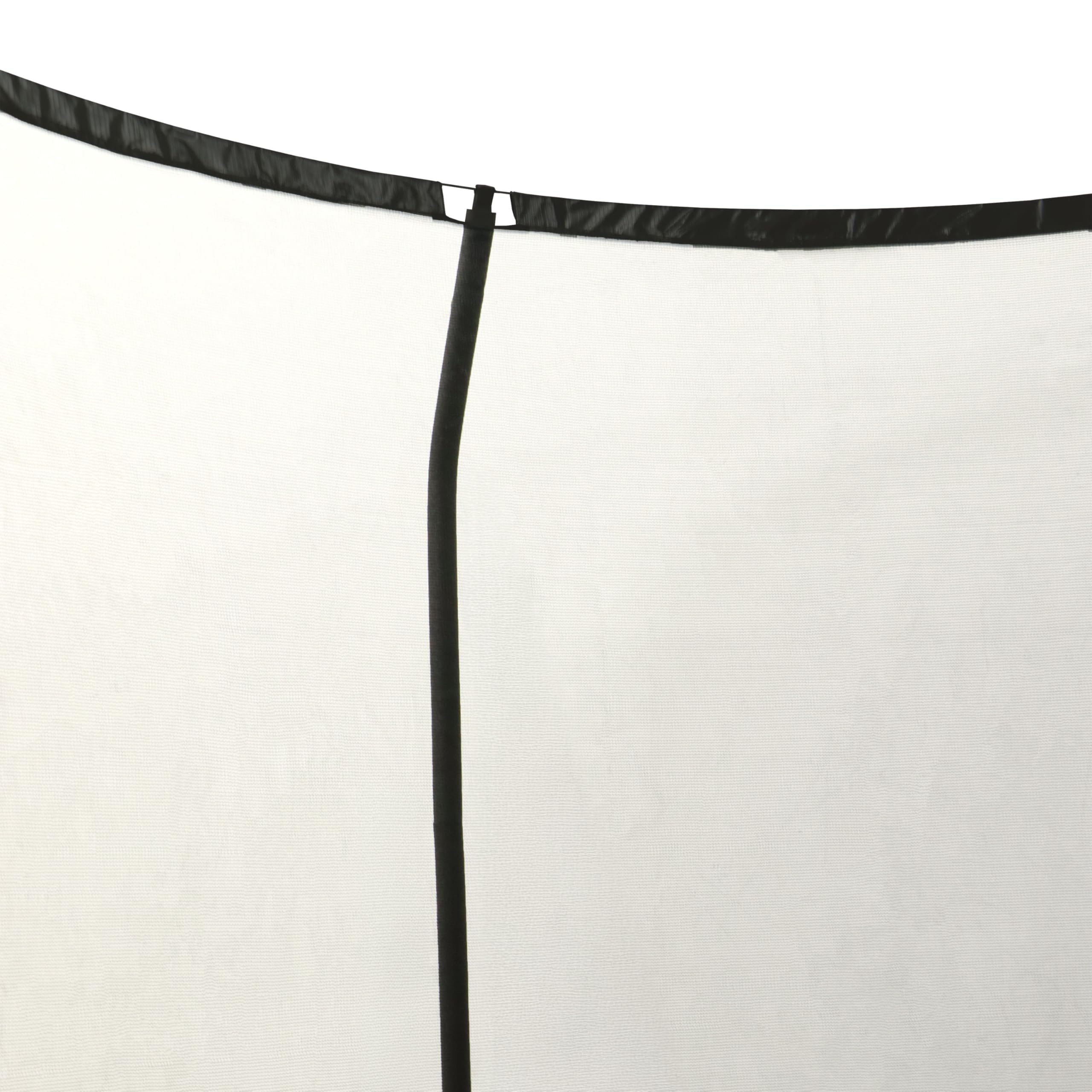 Axi Houston Trampoline Rond - Filet en Noir | Trampoline Hors Sol - pour Enfants - avec Bordure, Echelle Et Filet De Sécurité | pour Le Jardin/L'Extérieur,
