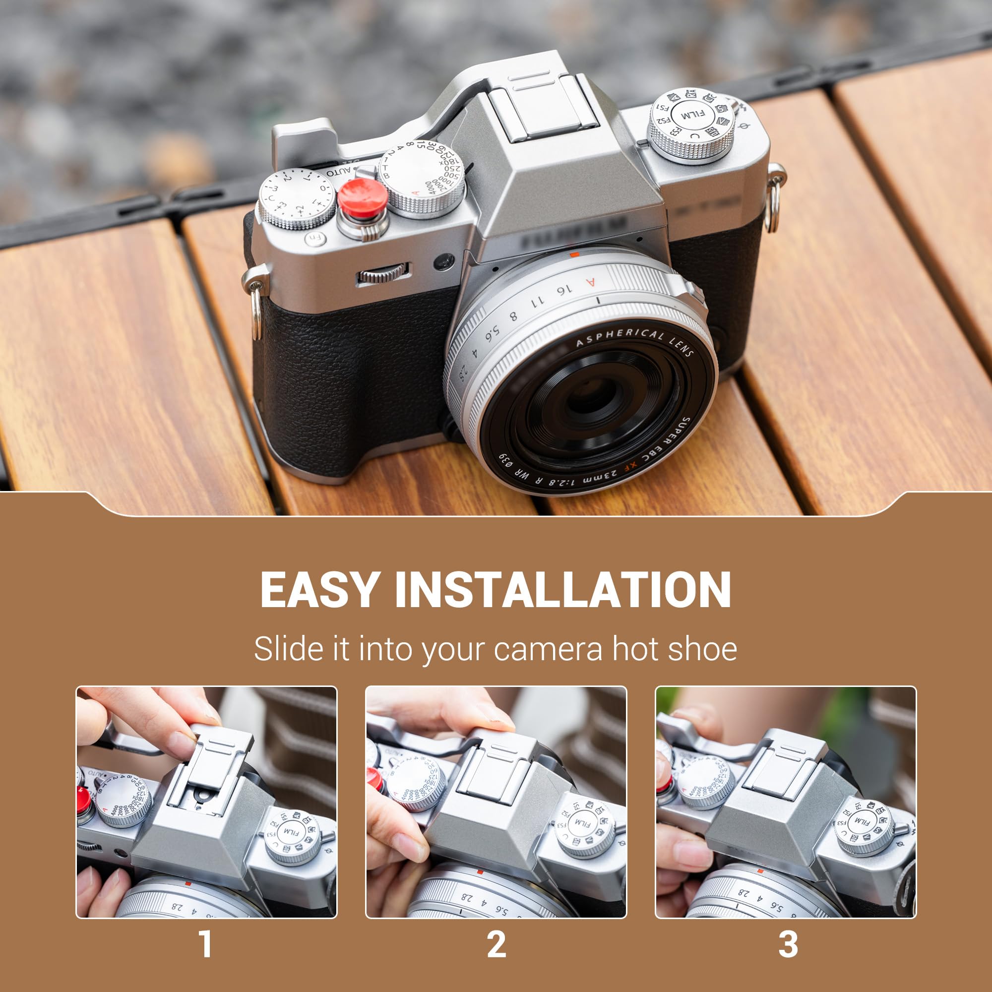 Amazon.com : XT30 III Thumb Up Grip with Shutter Button for Fuji